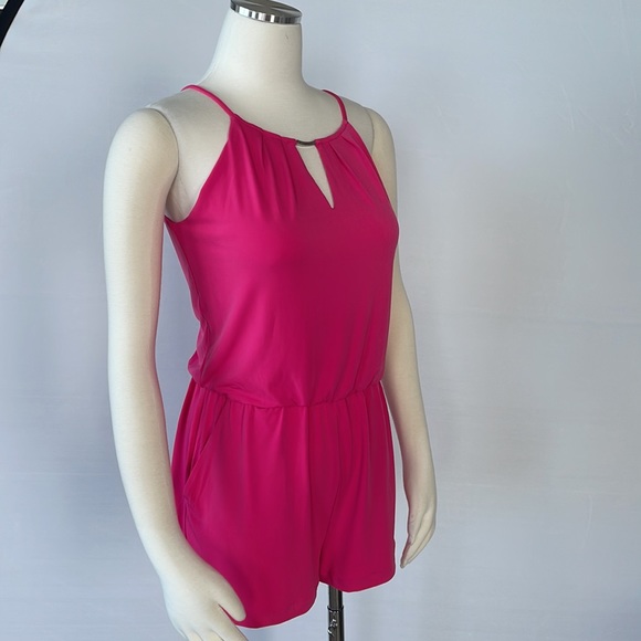 NWT WHBM Pink Romper Size X Small - Picture 10 of 16